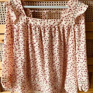 floral blouse
